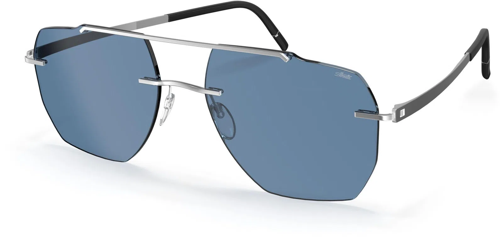 Silhouette Rincon Rimless 8746 Sunglasses - view 3